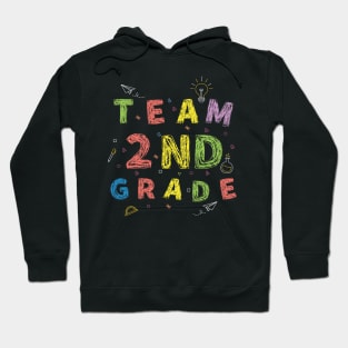 Team 2st Grade First Day of School Hoodie